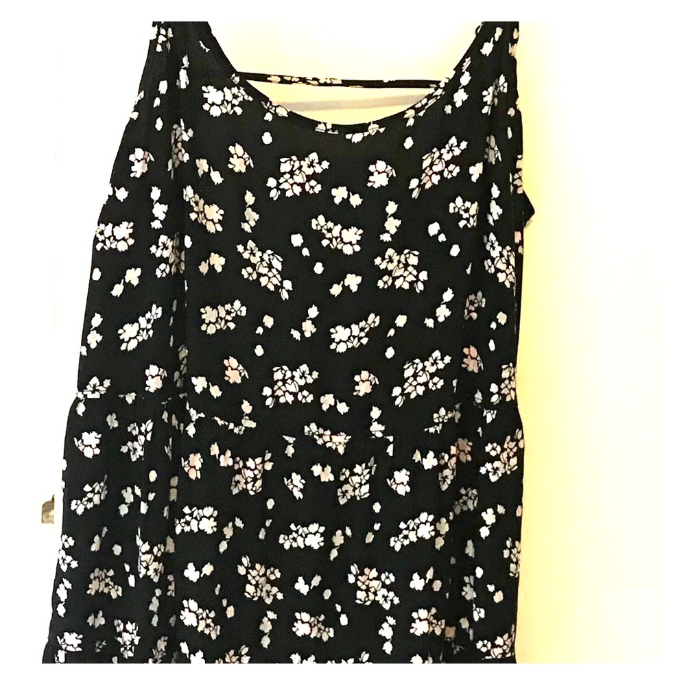 Garage floral above the knee dress